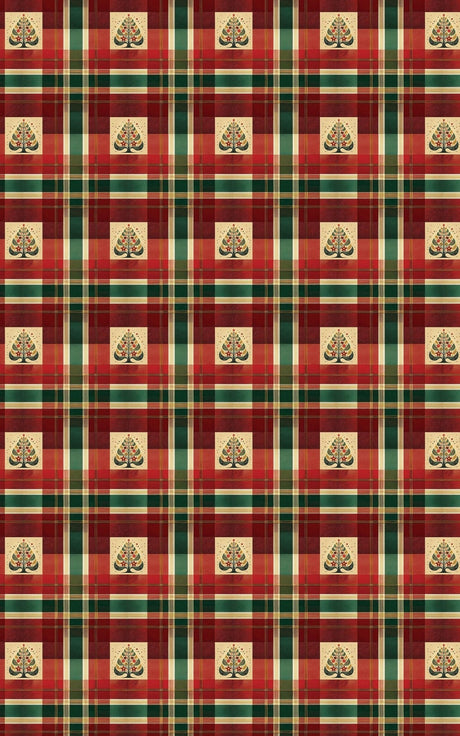 Tartan Tidings Wrapping Paper