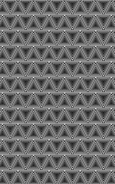 Hypnotic Layers - Geometric Pattern Wrapping Paper