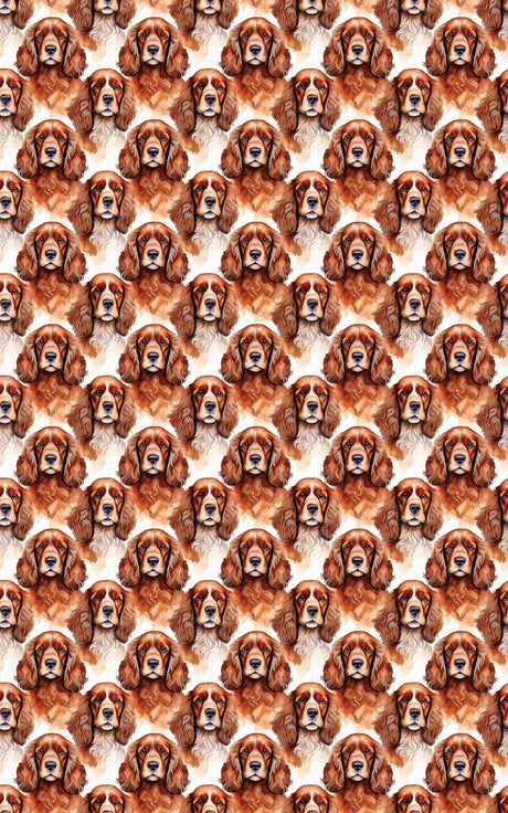 Floppy Ears & Springtime Cheers - Cavalier King Charles Spaniel Wrapping Paper