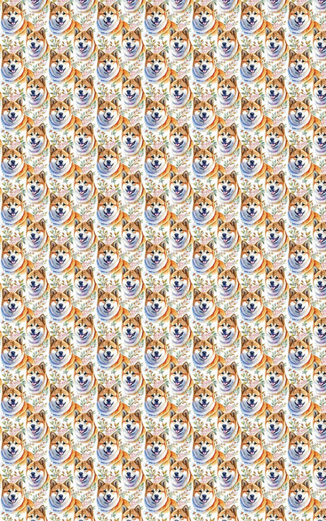 Akita Majesty - Shiba Inu Wrapping Paper