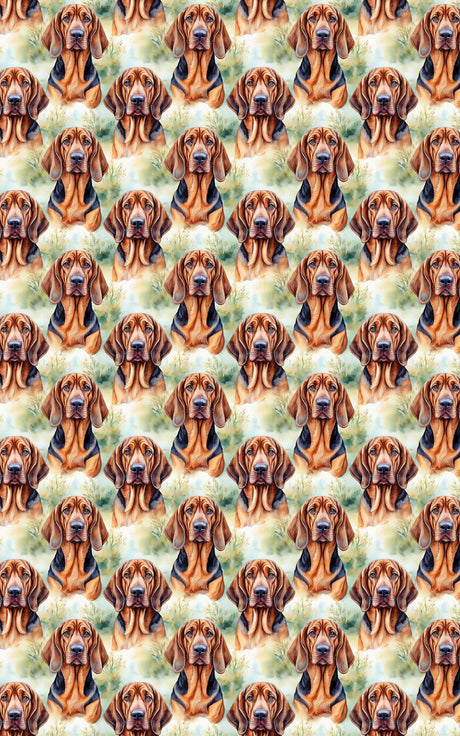 The Gentle Tracker - Bloodhound Wrapping Paper