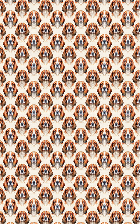 Low & Loyal Basset - Basset Hound Wrapping Paper