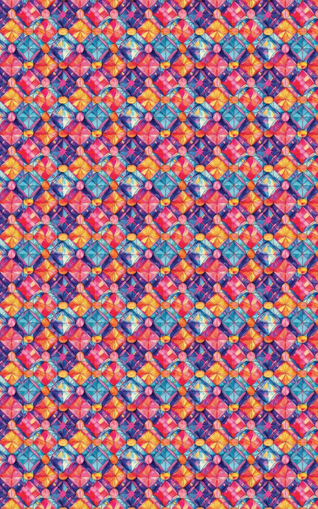 Prism Parade - Mediterranean Tiles Wrapping Paper
