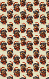 Rottweiler in Red