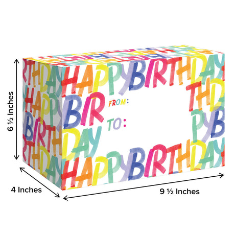 Rainbow Birthday - Theme Mailing Box — additional view b