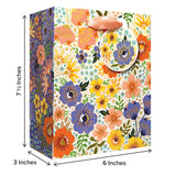 Golden Floral Gift Bags — additional view b
