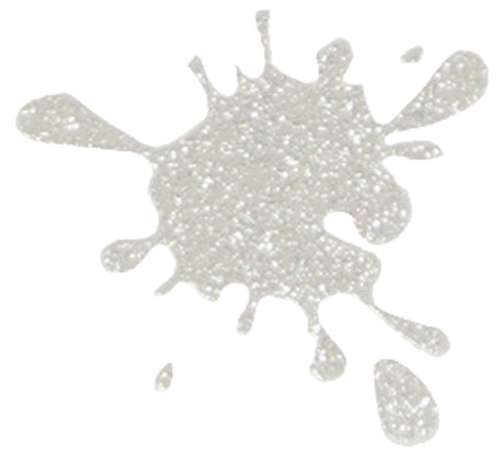 Glitter Silver Screen Print