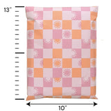 Sunny Check Sunshine Poly Mailers Size 10x13 Summer Shipping Bags