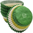 Swirl Design Green Cups - Baking Cup - 2" (Dia) x 1-1/4" (H)
