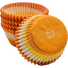 Swirl Design Orange/Yellow Cups - Baking Cup - 2" (Dia) x 1-1/4" (H)
