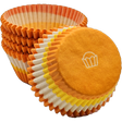 Swirl Design Orange/Yellow Cups - Baking Cup - 2" (Dia) x 1-1/4" (H)