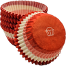 Swirl Design Red/Pink Cups - Baking Cup - 2" (Dia) x 1-1/4" (H)