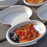 World Centric 32 oz Burrito Bowl Clamshell (QTY:250)