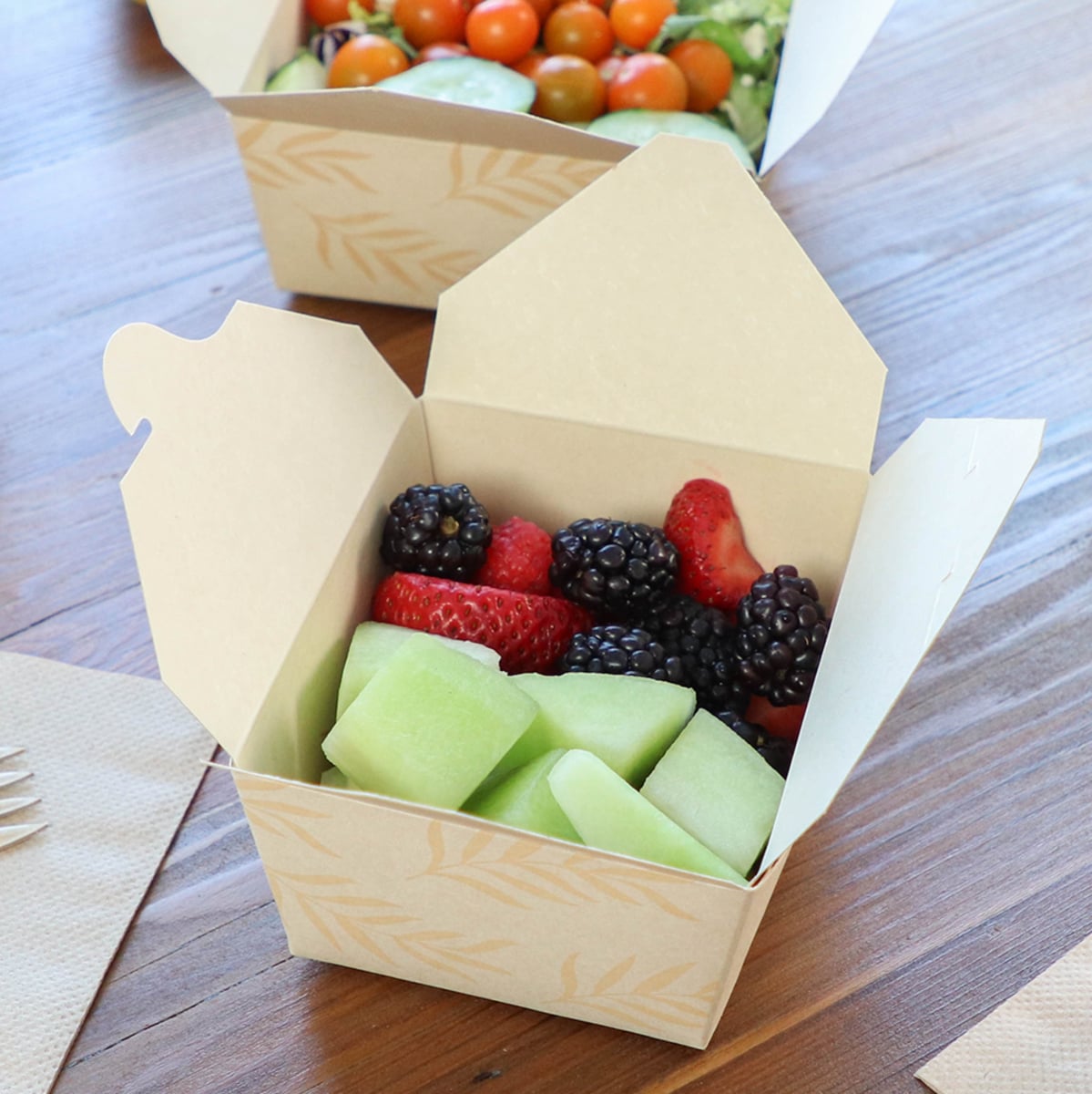 World Centric NoTree Paper #1 Take-Out Container, 26oz (QTY 450), SKU TO-NT-1