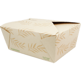World Centric NoTree 95oz Take-Out Container, Bamboo Paper with Bio-Based Lining (QTY 160), SKU TO-NT-4