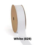 Textured Grosgrain Ribbon | White (029)