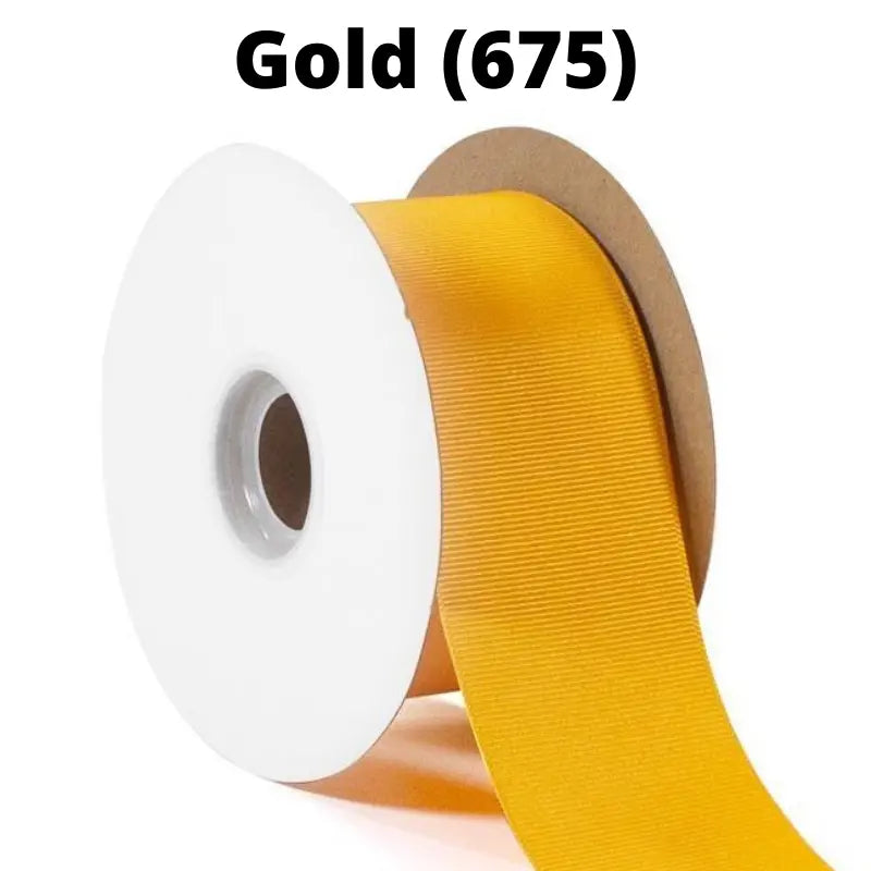 Textured Grosgrain Ribbon | Gold (675)