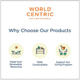 World Centric 8.2 x 5.7 x .65" Tray (QTY:500)