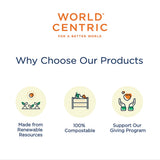 World Centric 9.25x7.25x1.25" Tray (QTY:450)