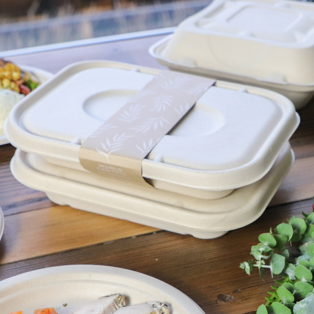 World Centric 36 oz Fiber Container (QTY 400), SKU TR-SC-U10-LFP
