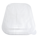World Centric LID PLA - Fits TR-SC-U10-LFS, TR-SC-U10L, TR-SC-60 Fiber Containers, Clear (QTY:400)