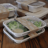 World Centric LID PLA - Fits TR-SC-U10-LFS, TR-SC-U10L, TR-SC-60 Fiber Containers, Clear (QTY:400)