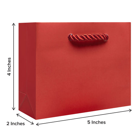 Matte Red - Gift Bag w/Tag — additional view b