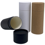 2.5 ounce / 70 g Natural Kraft Push-up Cosmetic Container