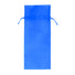 Royal Blue - Flat Organza Wine Bag - 6-1/2 x 15"
