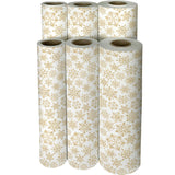Sparkleflake Gold White - Gift Wrap — additional view f