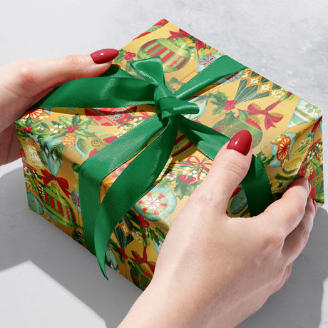 Ornamental Beauty Gold - Gift Wrap — additional view b
