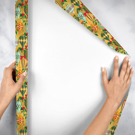 Ornamental Beauty Gold - Gift Wrap — additional view e