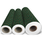 Holiday Floral Green Gift Wrap - XB641.1g.jpg