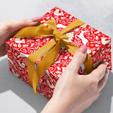 Scandanavian Red - Gift Wrap — additional view b