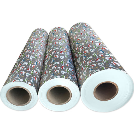 Winter Bear Wrapping Paper — additional view g