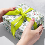Snowdrift Floral - Gift Wrap — additional view b