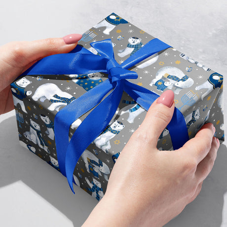 Hanukkah Bears - Gift Wrap — additional view b