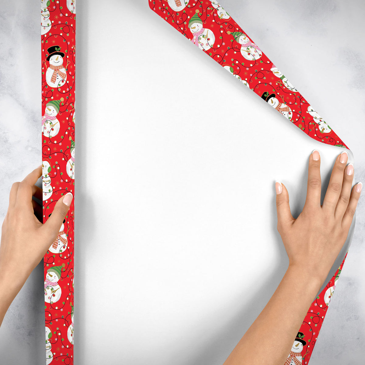 Snowmen & Lights Gift Wrap - XB833.1e.jpg