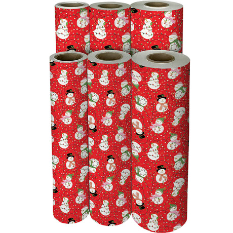 Snowmen & Lights Gift Wrap - XB833.1f.jpg