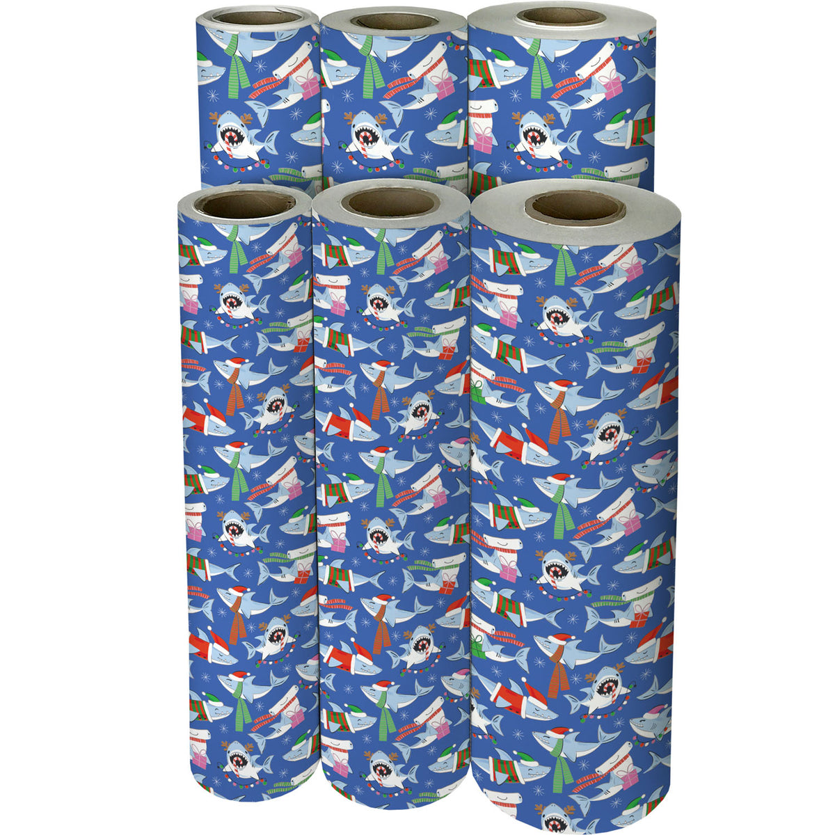 Merry Sharks Gift Wrap - XB836.1f.jpg