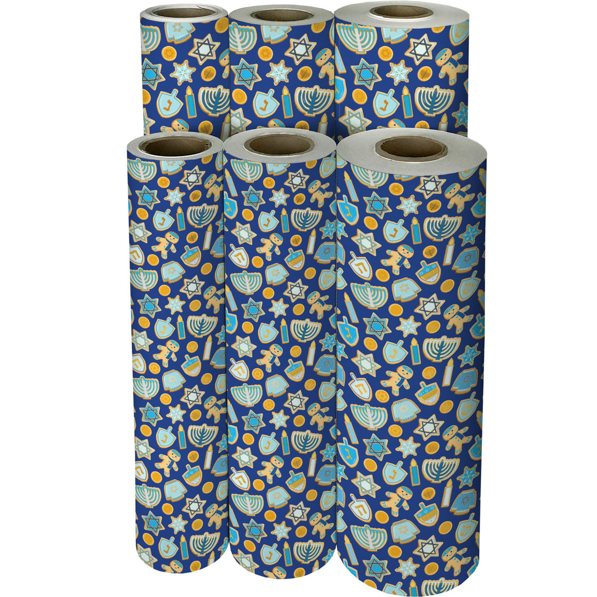 Hanukkah Cookies Gift Wrap - XB845.1f.jpg