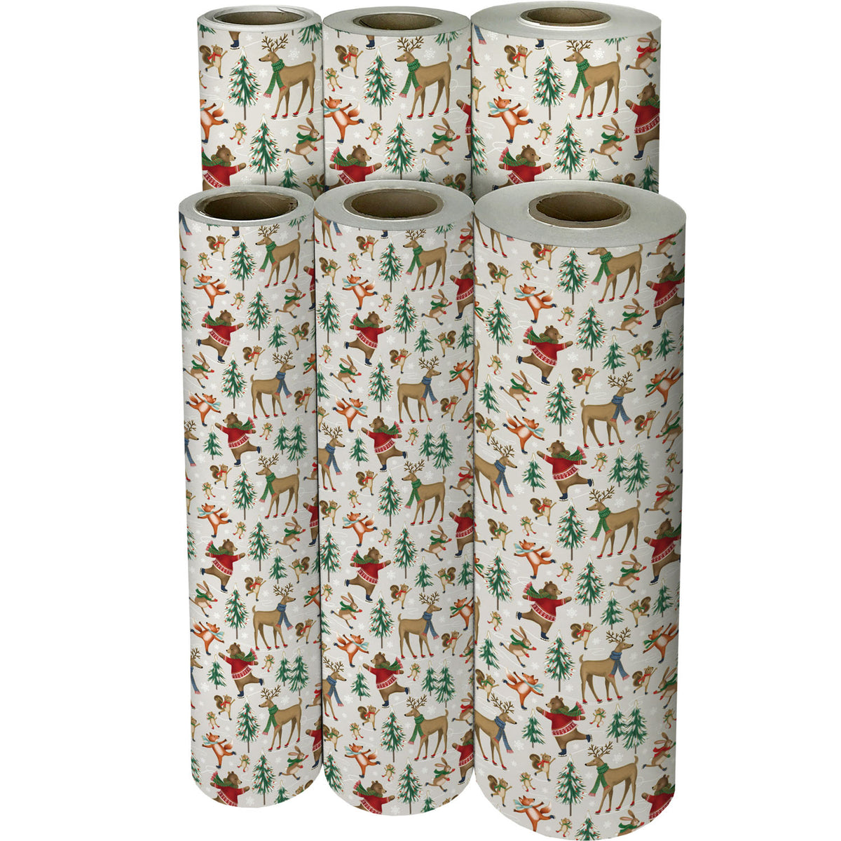 Woodland Skating Gift Wrap - XB849.1f.jpg