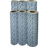 Hanukkah Greetings Silver Gift Wrap - XB855.1f.jpg