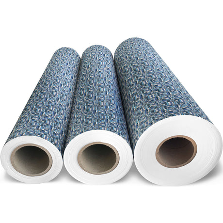 Hanukkah Greetings Silver Gift Wrap - XB855.1g.jpg