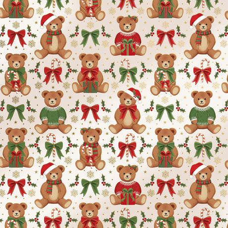 Teddy Bears Gift Wrap - XB860.1a.jpg