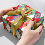 Harlequin Nutcracker Gift Wrap - XB861.1b.jpg