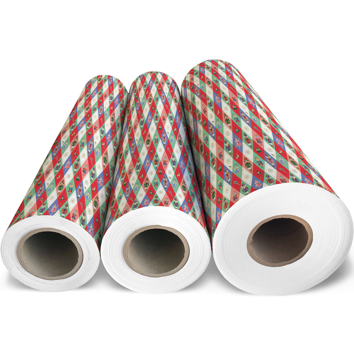 Harlequin Nutcracker Gift Wrap - XB861.1g.jpg