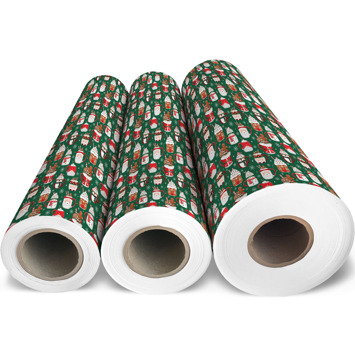 Cocoa Christmas Green Gift Wrap - XB866.1g.jpg