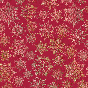 Sparkleflake Gold Red Gift Wrap - XB867.1a.jpg