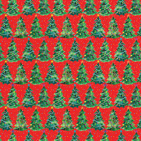 Christmas Trees Red Gift Wrap - XB868.1a.jpg